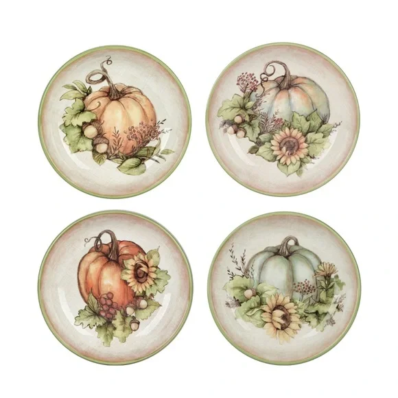 Certified International‎ Autumn Breeze 4 pc Soup Bowl Set