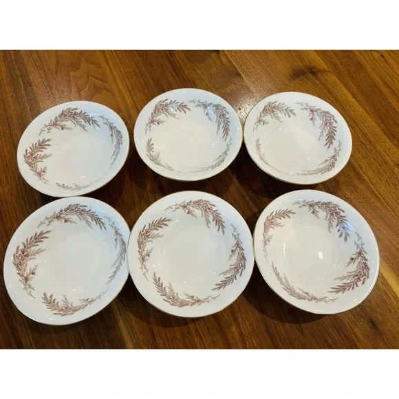 Gorgeous Set‎ Of 6 Minton Bedford Cereal Bowls