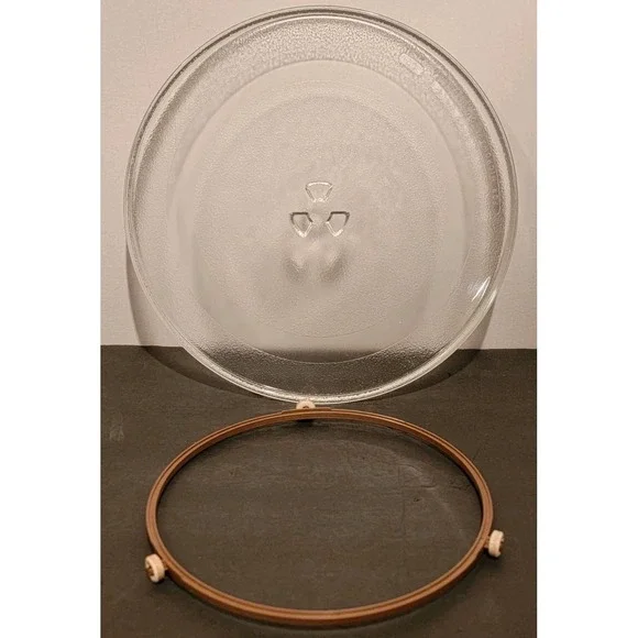 Replacement Glass Microwave  Dish + Turntable Plate Tray Carousel‎ 12 3/4