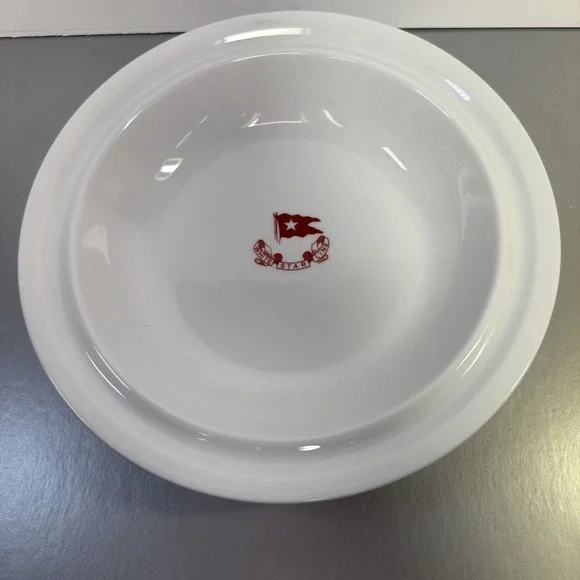 TITANIC WHITE STAR LINE REPRODUCTION SOUP BOWL‎  9 1/4