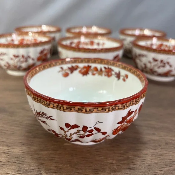 Spode‎ Indian Tree Rust Orange 4 ⅞