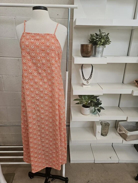 Organic Cotton Daisy Print Dress