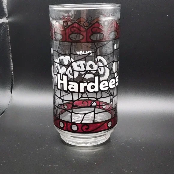 Vintage Coca Cola Coke‎ Libbey Promotional Drinking Glass Hardee's