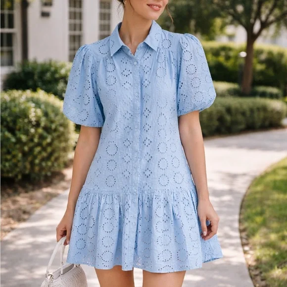 NWT Donna Morgan Eyelet Dress