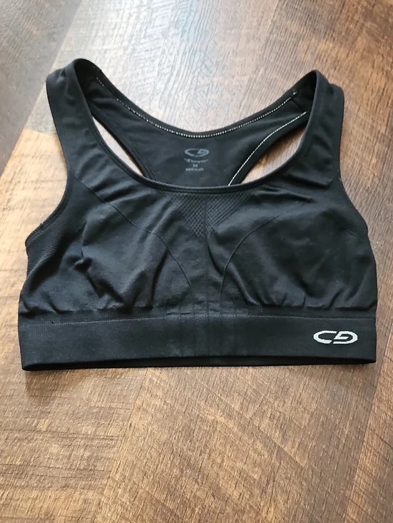 C9 by Champion Black Seamless Racerback Sports Bra