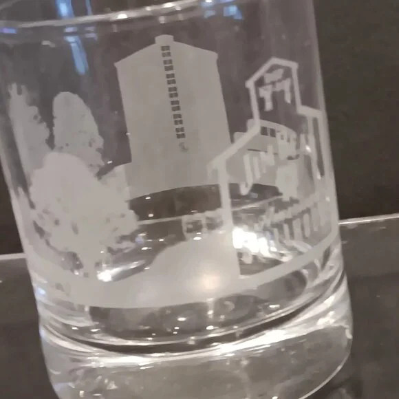 Jim Beam Distillery Double Etched Shot Glass‎ American Stillhouse Clermont KY