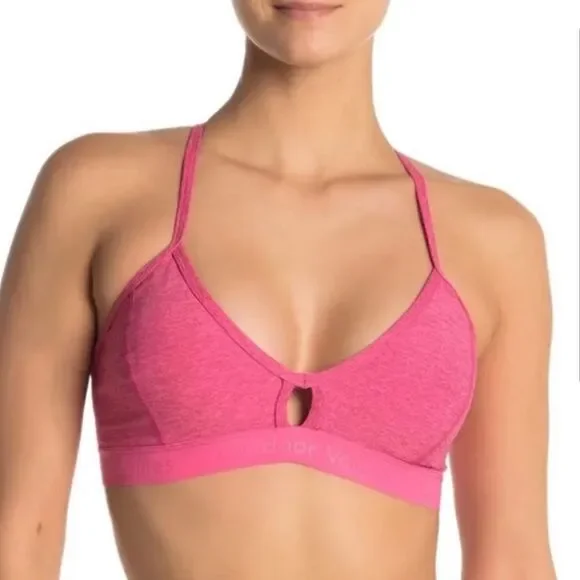 Outdoor Voices Steeplechase Sports Bra Pink
