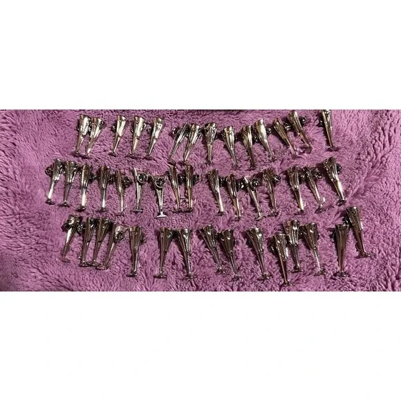 Waterford Toasting Flute Tac Pin Lot Bulk 45 Wedding Party Favor Hearts