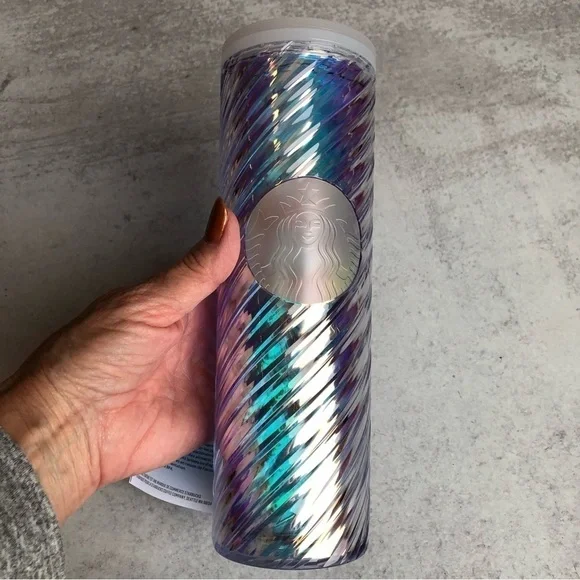 Starbucks Holiday 2022 Iridescent Tumbler 16 Ounce