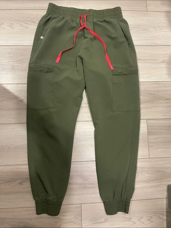 Olive Green FIGS jogger women’s