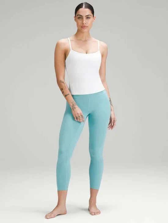 Lululemon Cross-Back Nulu Yoga Tank Top White Size 4