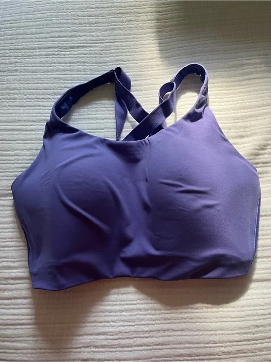 Lululemon Purple Cross-Back Sports Bra