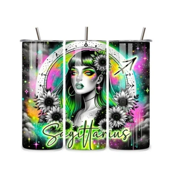 Sagittarius Zodiac Sign 20oz Stainless Steel Tumbler