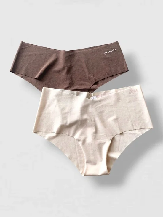 PINK Victoria’s Secret 2pk Cheeky Cheekster Panties Lot of 2 M New