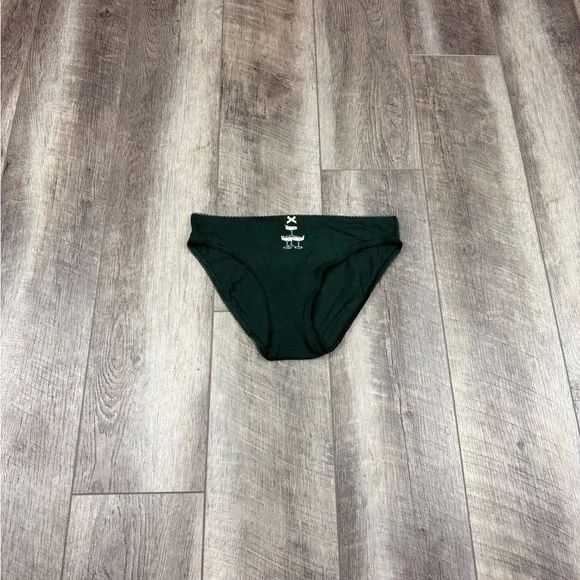 VS Dark Green Cocktail Bikini Underwear‎