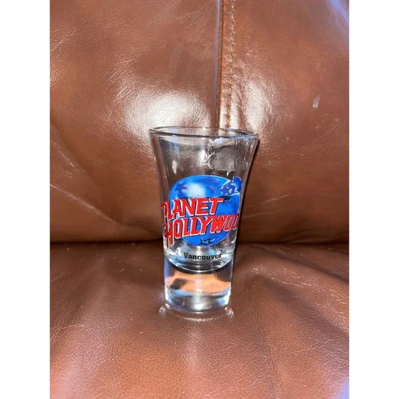 Planet Hollywood Shot‎ Glass Vancouver Souvenir Collectible