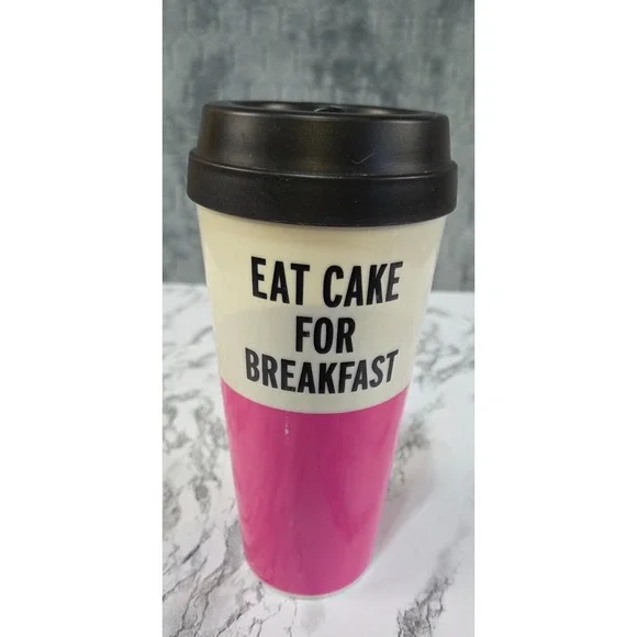 Kate Spade Eat Cake for Breakfast Tumbler‎
