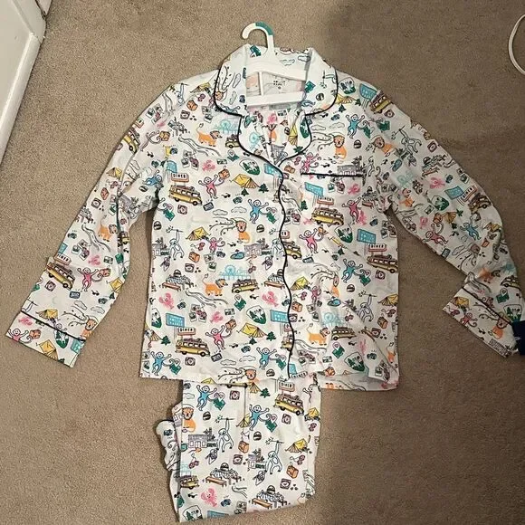 NWT Roller Rabbit Diner Limited Pajamas Small