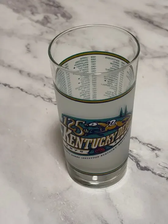 1999 Kentucky Derby Official 125 Churchill Downs Vintage Julep Glass Louisville