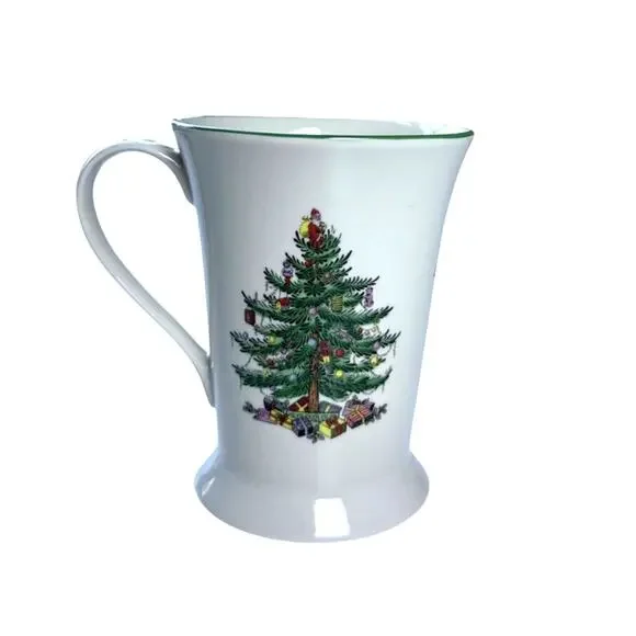 Spode Christmas Tree Pimpernel Footed Mug