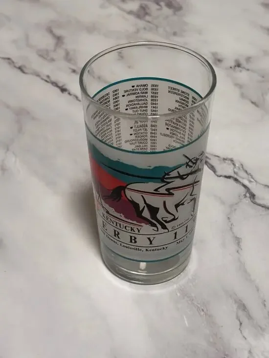 1993 Kentucky Derby Official 119 Churchill Downs Vintage Julep Glass Louisville