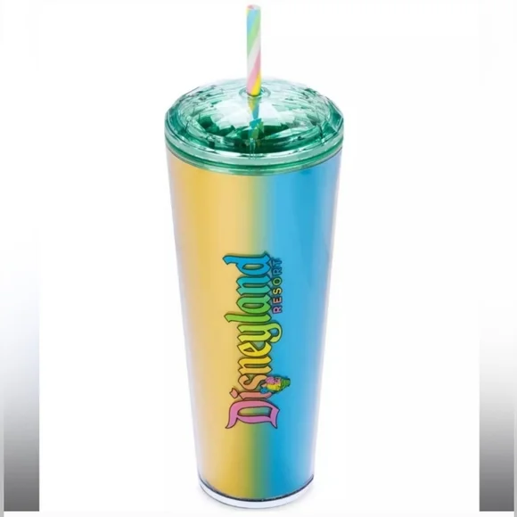 STARBUCKS Tumbler - Disneyland Limited Edition - NIB - Mickey Shaved Ice Design
