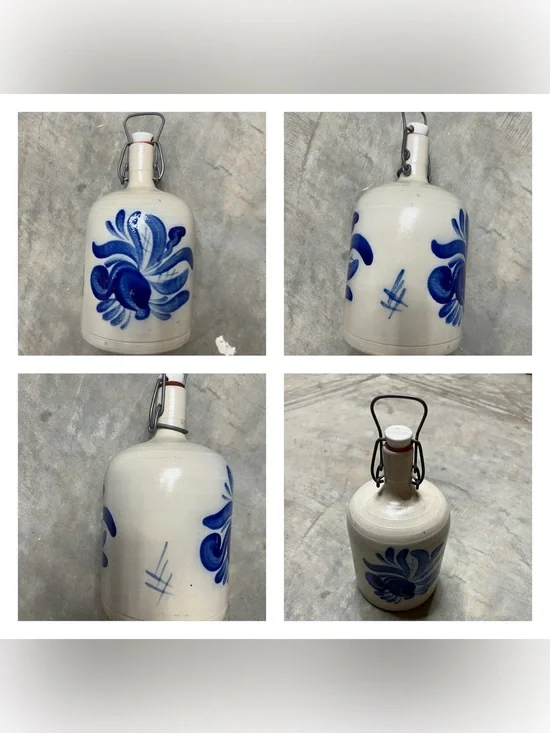 Vintage German Salt Glazed Growler