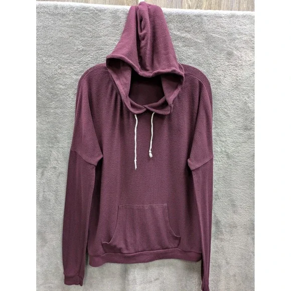 Brandy Melville Pullover Hoodie Women's One Size (Oversized M L) Cozy Loungewear