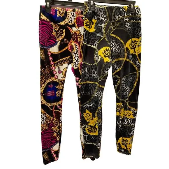 NOBO Juniors Med Lounge Pants‎ 2-Pack, Sleepwear, Soft & Warm Polyester Blend