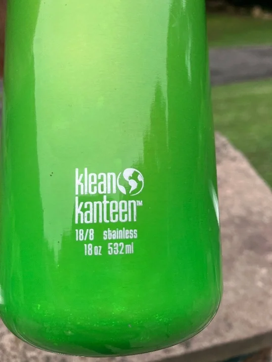 Klean Kanteen Classic 18 oz Stainless Bottle - Green