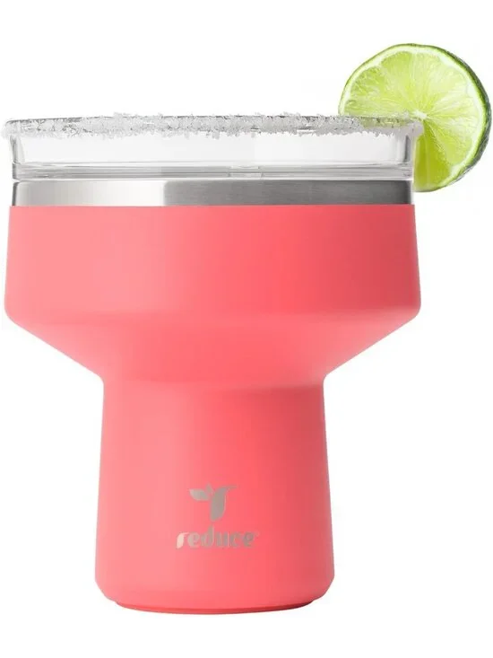 Insulated Cocktail Tumbler 16 oz - Shatterproof Margarita Glass - Keeps Drinks