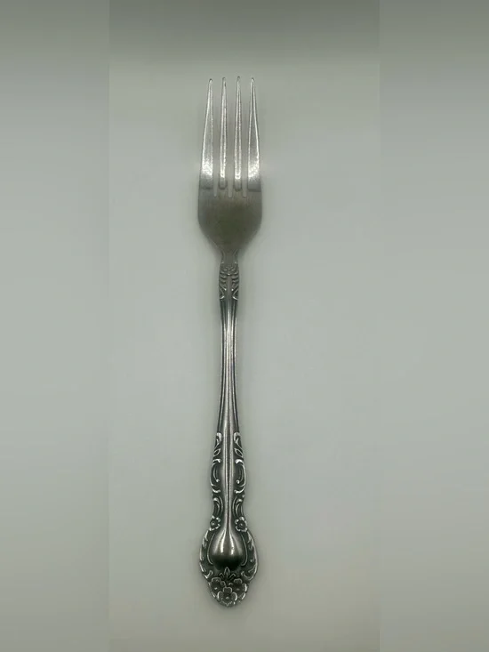 Dinner Fork Beaumont Ekco Silver Stainless 7.75