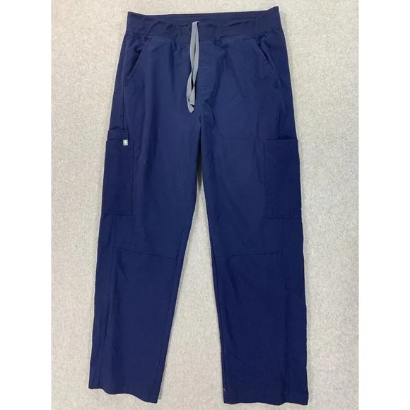 Figs Axim‎ Cargo Scrub Pants (Men's Large) Blue