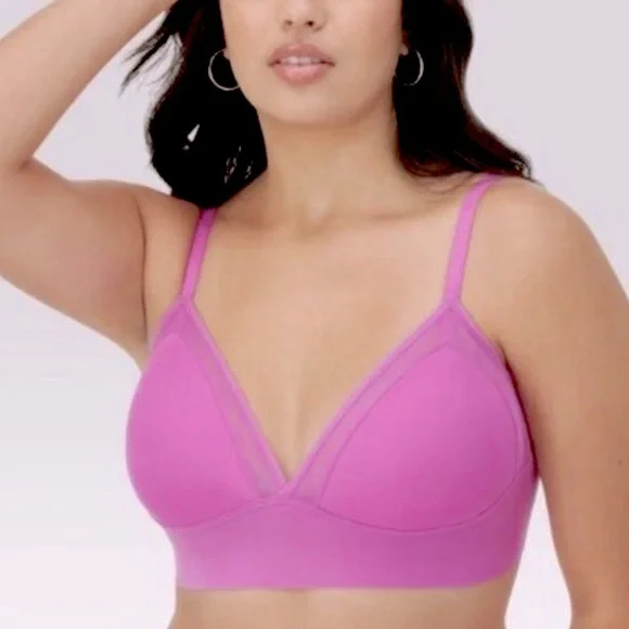 Maidenform Women's‎ Mesh Trim Triangle Bralette​