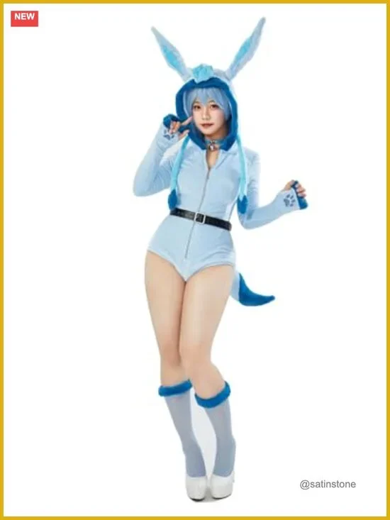 Flannel Onesie Pajama with Zipper - Funny Animal Hooded Jumpsuit for Women