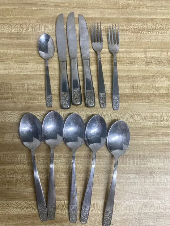 11 Piece Imperial MARITA Stainless USA Flatware Silverware Utensils Assortment