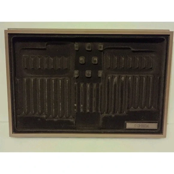 Oneida Prestige Tray #887 Brown 20 Pc Service For 4 Flatware Forks‎ Spoons