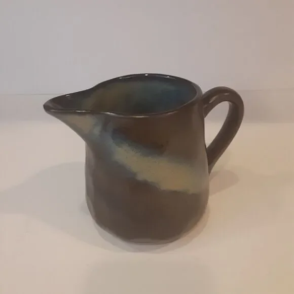 3R Studios Stoneware Creamer Masculine Earthy