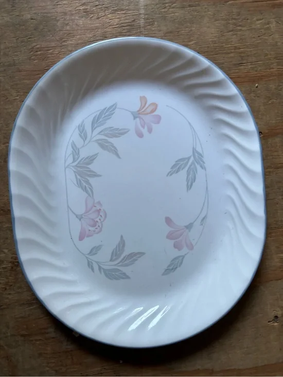 Corelle Pink Trio Serving Platter