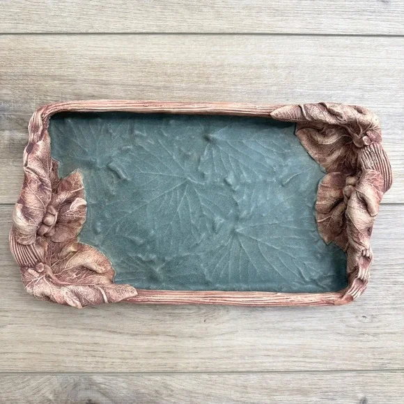Charlestowne Porcelaine Stoneware Tray Leo Karen‎ Villaroman Boho Natural Fairy