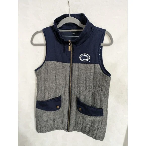 Women's Gameday Couture Penn State Quilted Vest - Size Small