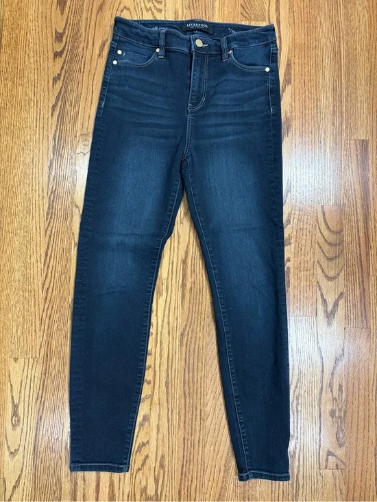 Liverpool High-Rise Ankle Cumberland Skinny Jeans  (6/28)