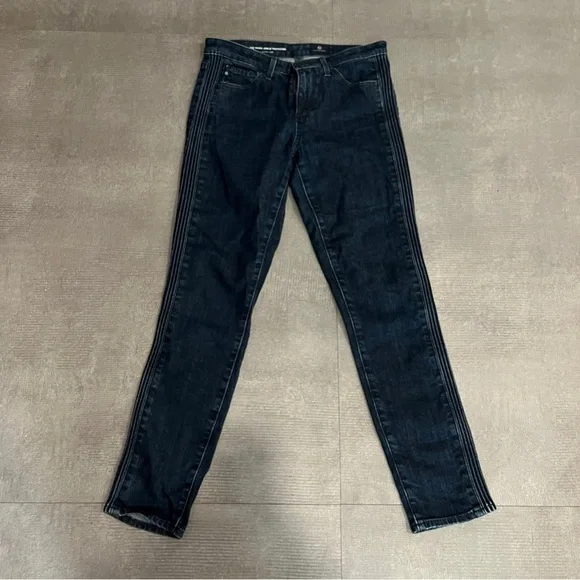 Adriano Goldschmeid Women's Dark Blue Ankle Skinny Jeans Size‎ 6 Regular