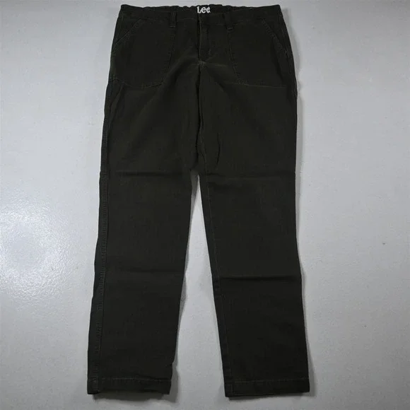 Lee 10 Green Heritage Utility‎ Chino Womens Pants