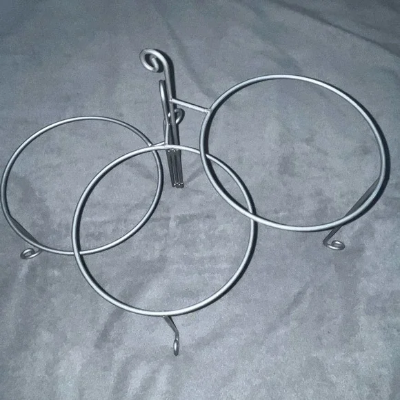 3 Tier Silver Buffet 9
