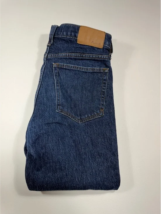 Madewell Reline Women’s Straight Leg Jeans Dark Wash Size 31 L30