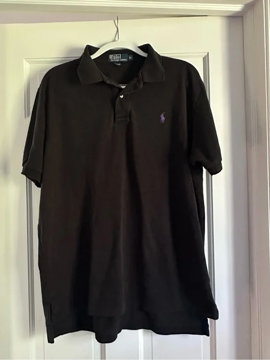 Polo Ralph Lauren Black Men’s Polo Shirt XL 100% Cotton Classic Fit