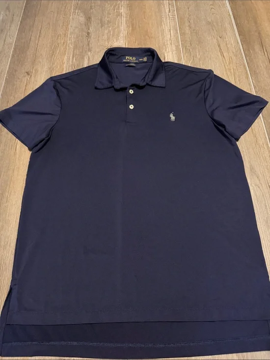 Ralph Lauren Men’s Navy Polo with Embroidered Pony
