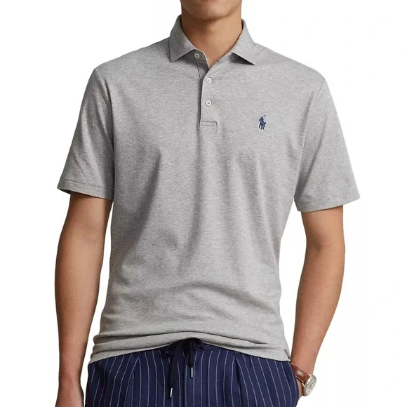 Men’s Ralph Lauren Pro Fit Golf Polo Gray 2XL
