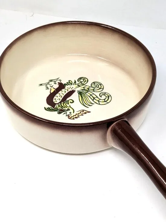 Brock of California Chanticleer Rooster Casserole Sauce Pot 50s MCM Farm